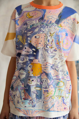 44.Dancing universe T-shirt 詳細画像