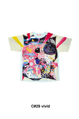 44.Dancing universe T-shirt 詳細画像