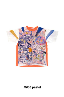 44.Dancing universe T-shirt 詳細画像