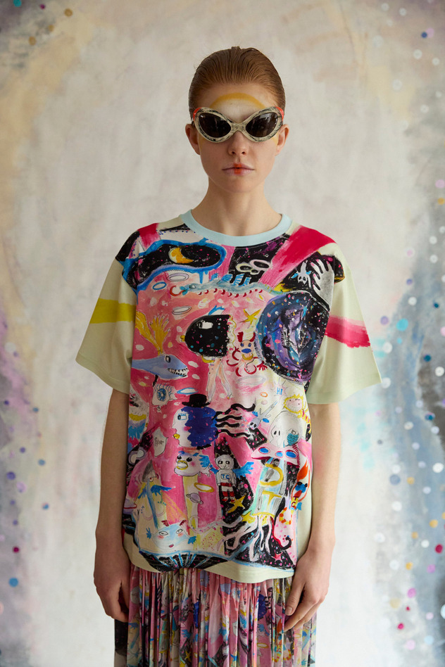 44.Dancing universe T-shirt 詳細画像 vivid 6