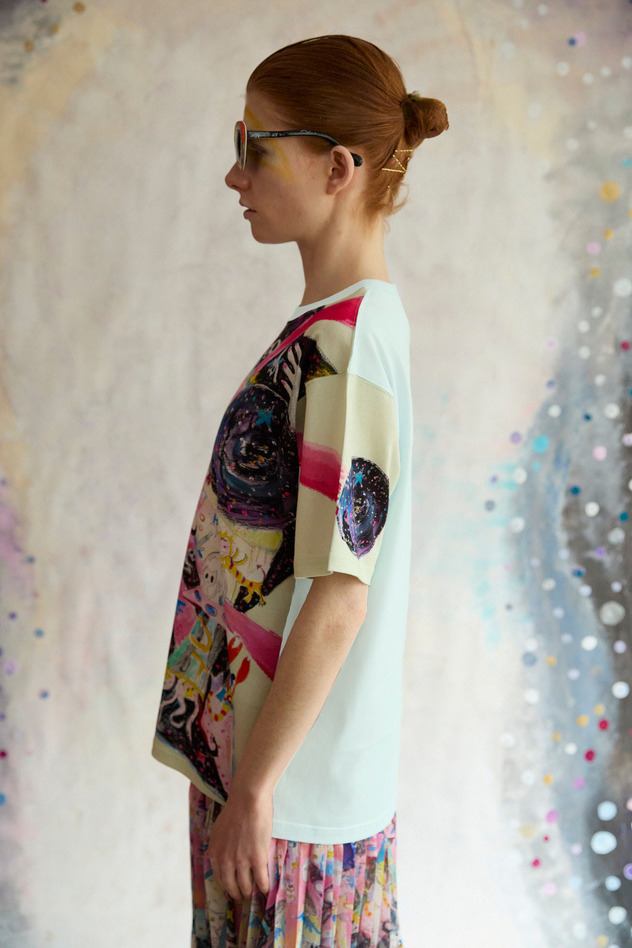 44.Dancing universe T-shirt 詳細画像 vivid 8