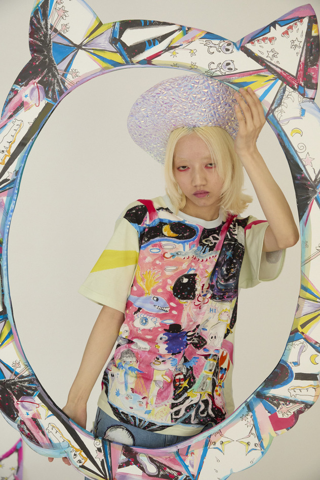 44.Dancing universe T-shirt 詳細画像 vivid 9