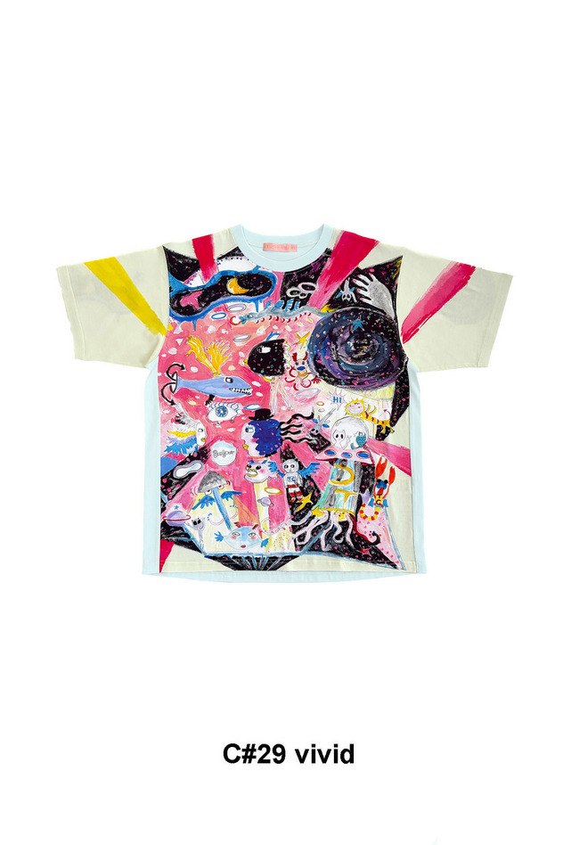 44.Dancing universe T-shirt 詳細画像 vivid 1