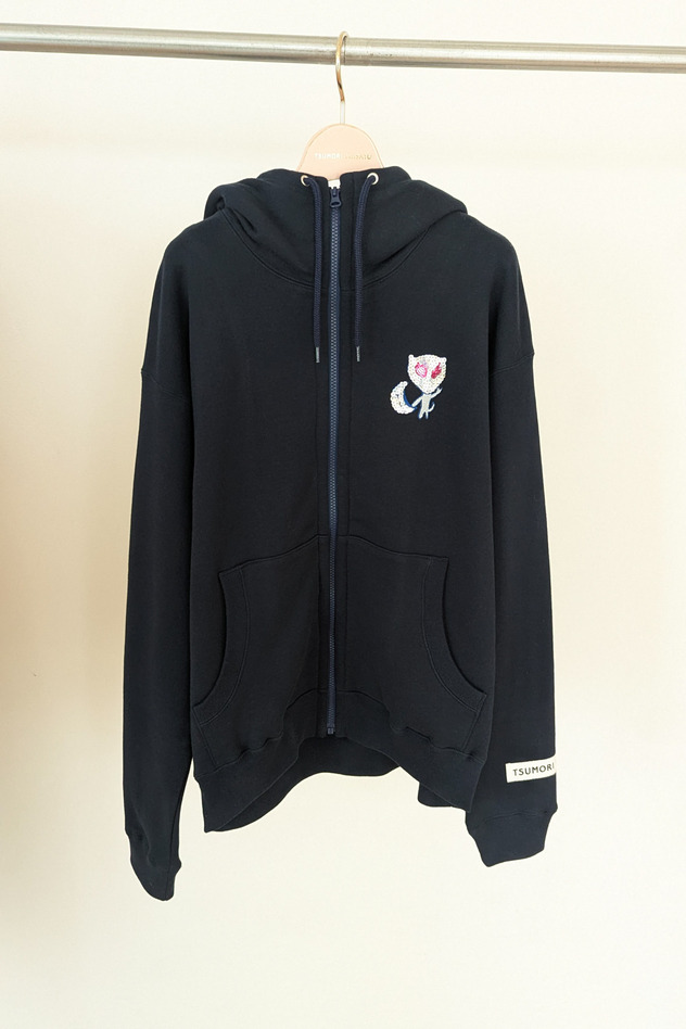 Space cat patch urake Hoodie 詳細画像 off white 4