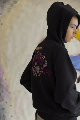 66.Let It Be Embroidery Urake Hoodie 詳細画像