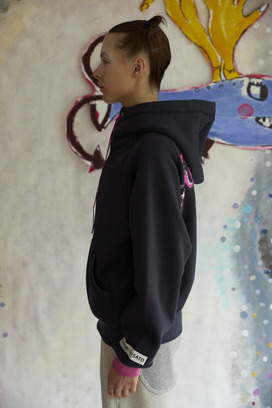 66.Let It Be Embroidery Urake Hoodie 詳細画像