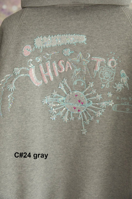 66.Let It Be Embroidery Urake Hoodie 詳細画像