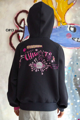 66.Let It Be Embroidery Urake Hoodie 詳細画像