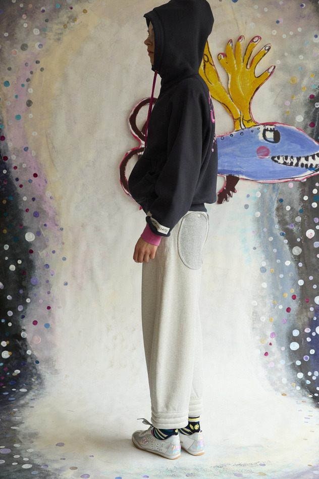 Let It Be Embroidery Urake Hoodie 詳細画像 ivory 25