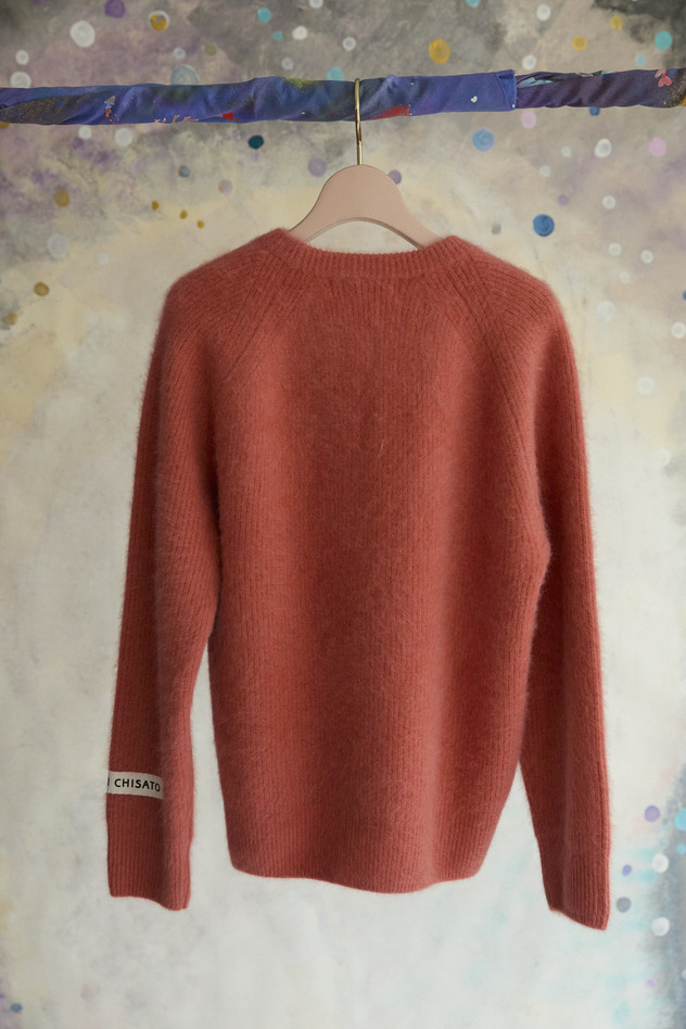 118.Blue Fox Sweater 詳細画像 off white 4