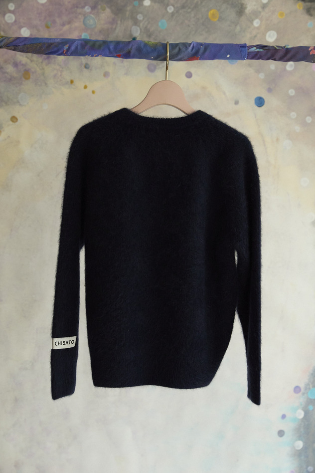 118.Blue Fox Sweater 詳細画像 off white 8