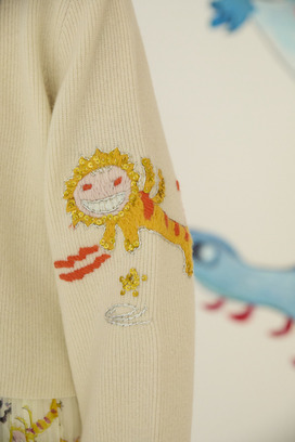 85.Space Knit Tops 詳細画像