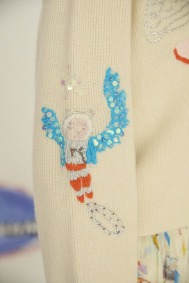 85.Space Knit Tops 詳細画像