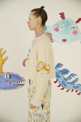 85.Space Knit Tops 詳細画像