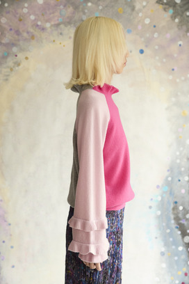 82.Alien Cat Knit Tops 詳細画像