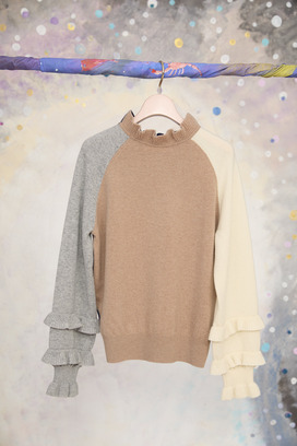 82.Alien Cat Knit Tops 詳細画像