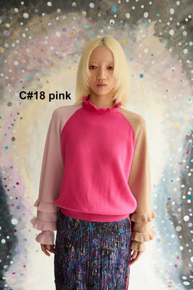 82.Alien Cat Knit Tops 詳細画像