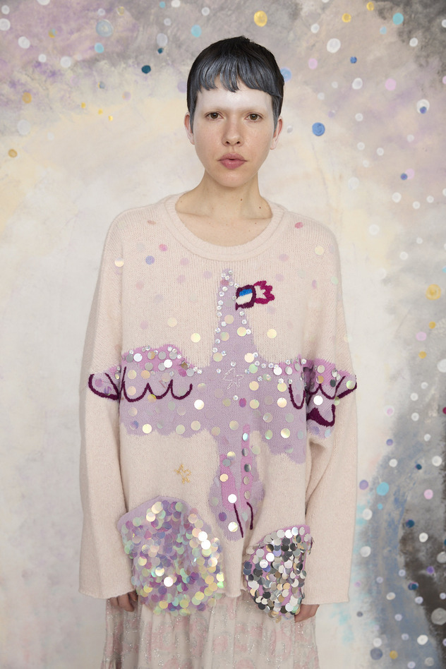 86.Cygnus Knit Tops 詳細画像 light blue 10