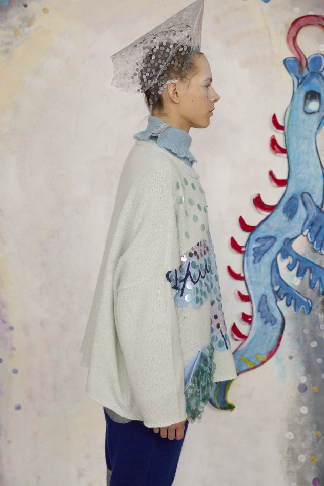 86.Cygnus Knit Tops 詳細画像 light blue 2