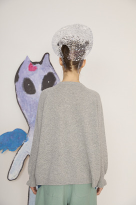 83.Alien Cat Knit Tops 詳細画像