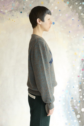 91.Cat Knit Tops 詳細画像