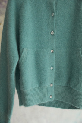 117.Blue Fox Cardigan 詳細画像