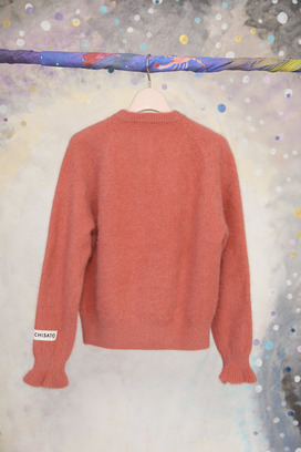 117.Blue Fox Cardigan 詳細画像