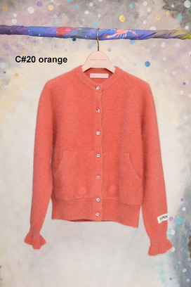 117.Blue Fox Cardigan 詳細画像