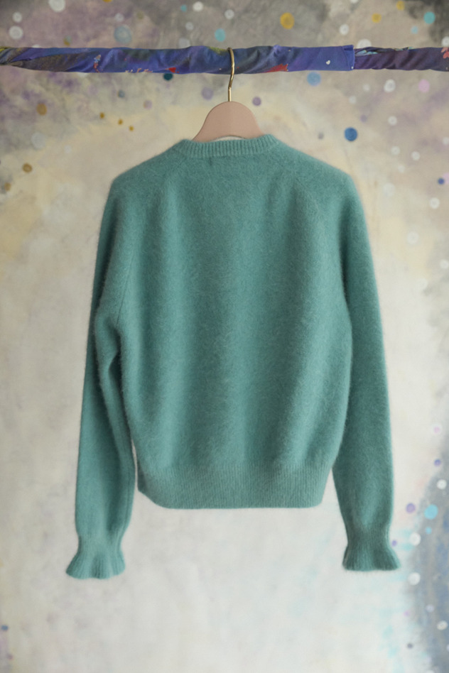 117.Blue Fox Cardigan 詳細画像 off white 2