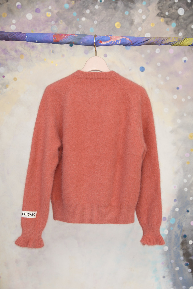 117.Blue Fox Cardigan 詳細画像 off white 5