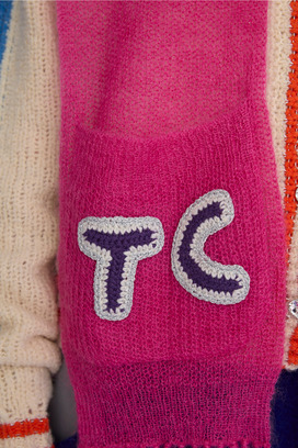 84.Stole Knit Cardigan 詳細画像