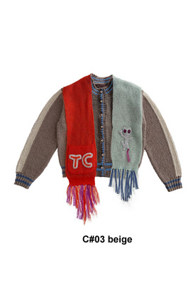 84.Stole Knit Cardigan 詳細画像