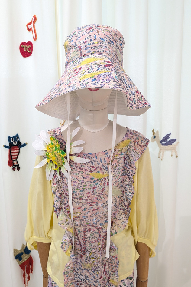 Dancing Fish Hat 詳細画像 pink 1