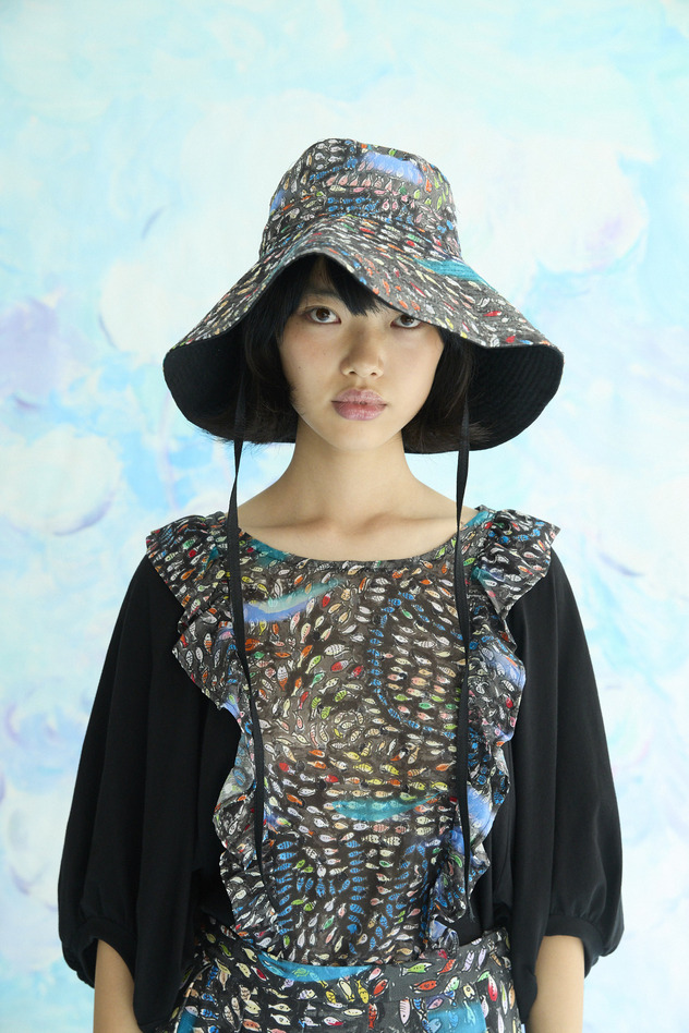 Dancing Fish Hat 詳細画像 black 1