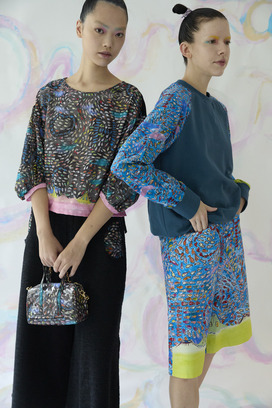 Dancing Fish Mini Boston BAG 詳細画像