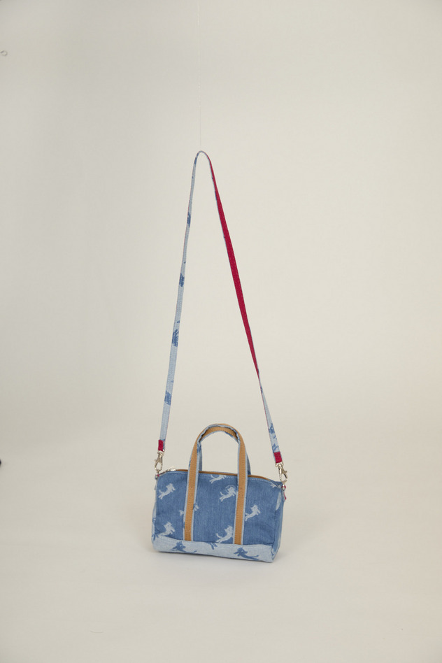 Kiraneko JQ Denim Mini Boston 詳細画像 blue 2