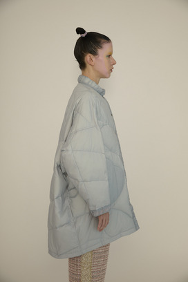 Message Print Coat 詳細画像