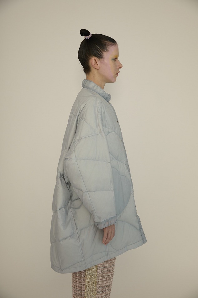 Message Print Coat 詳細画像 pink 13