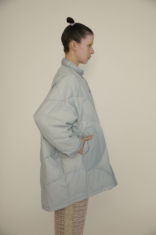 Message Print Coat 詳細画像 pink 14