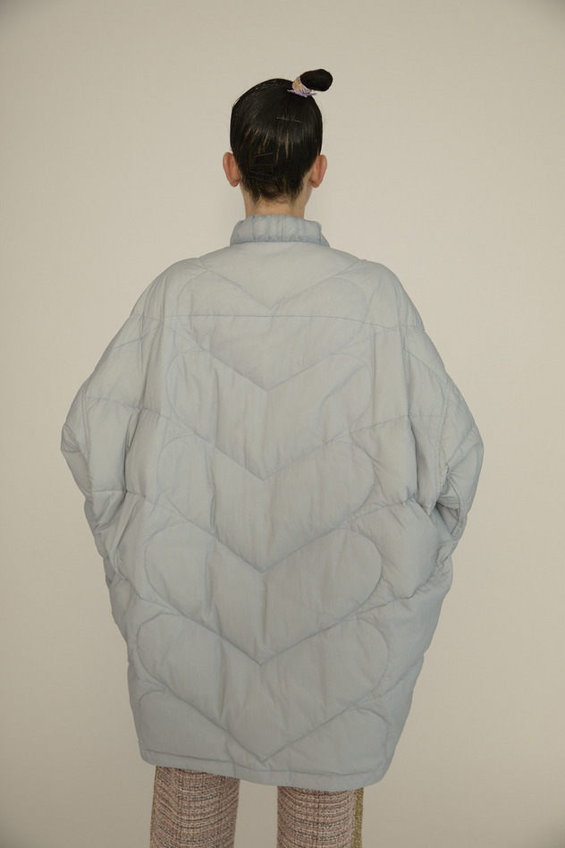 Message Print Coat 詳細画像 pink 15