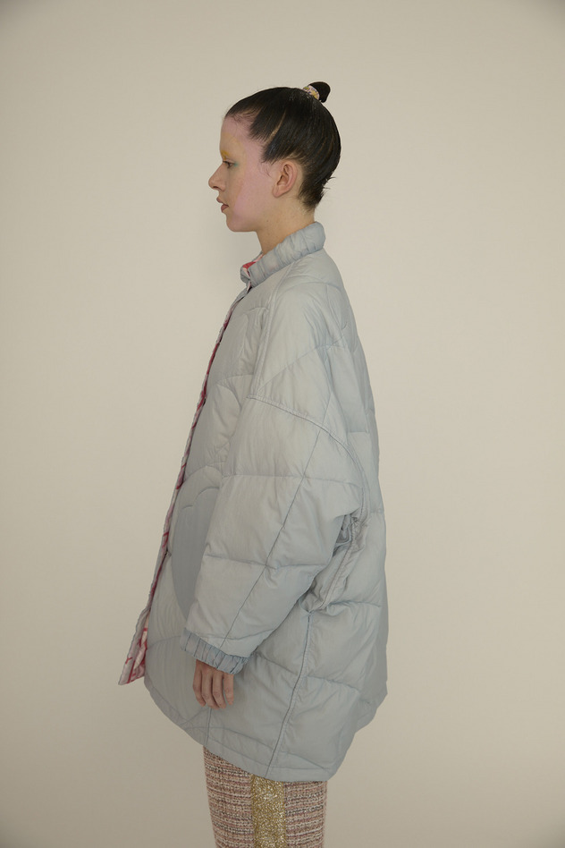 Message Print Coat 詳細画像 pink 16