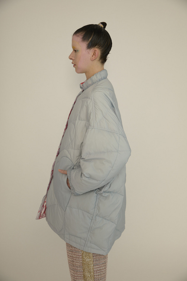 Message Print Coat 詳細画像 pink 17