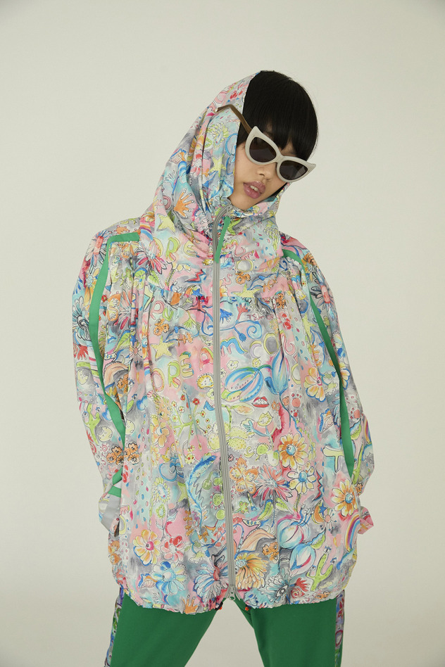 Dreamy Bloom Taffeta Blouson 詳細画像 off white 11