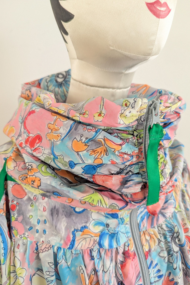 Dreamy Bloom Taffeta Blouson 詳細画像 off white 12