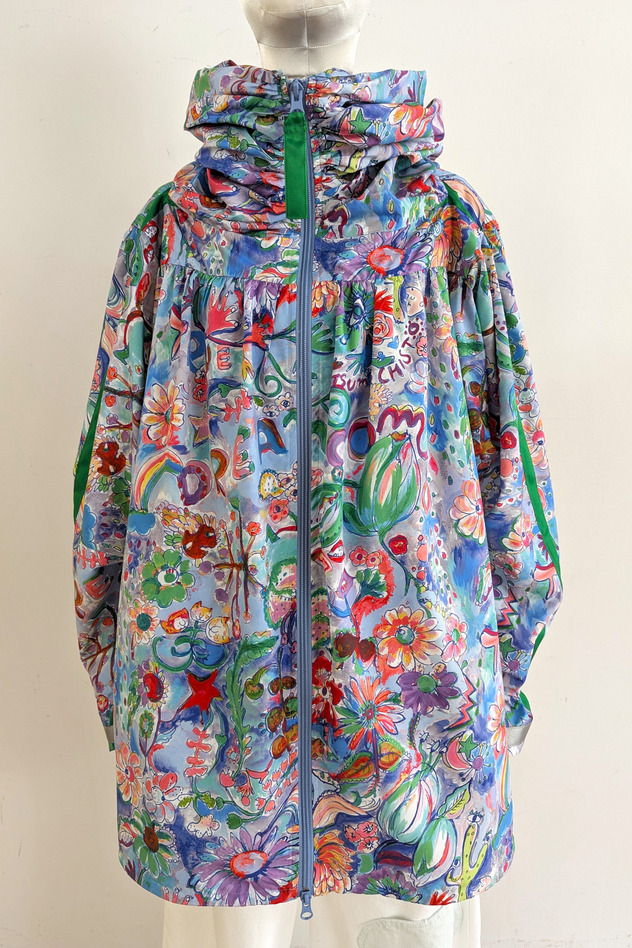 Dreamy Bloom Taffeta Blouson 詳細画像 off white 17