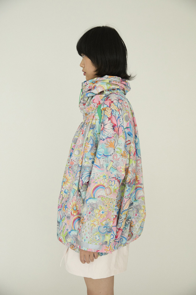 Dreamy Bloom Taffeta Blouson 詳細画像 off white 5