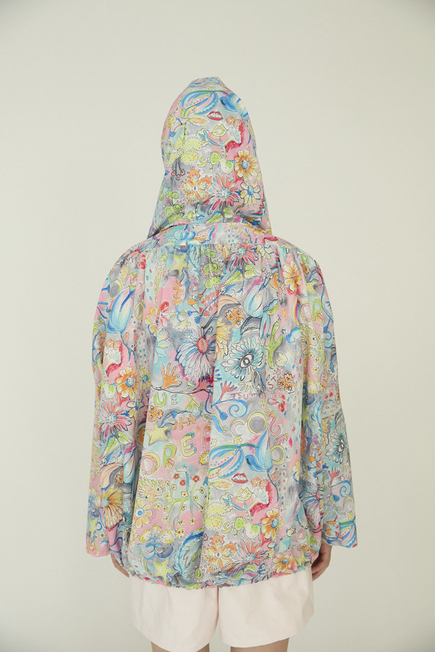 Dreamy Bloom Taffeta Blouson 詳細画像 off white 7