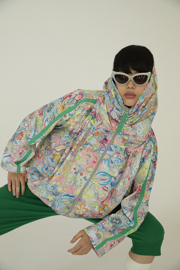 Dreamy Bloom Taffeta Blouson 詳細画像 off white 9