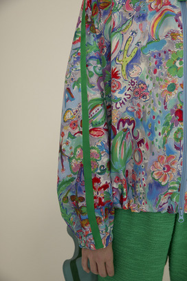 Dreamy Bloom Taffeta Blouson 詳細画像