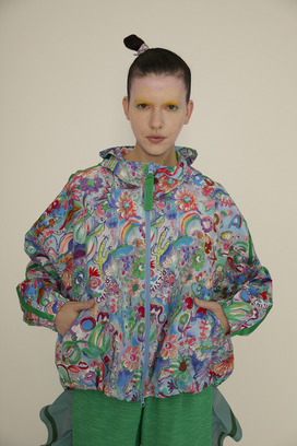 Dreamy Bloom Taffeta Blouson 詳細画像